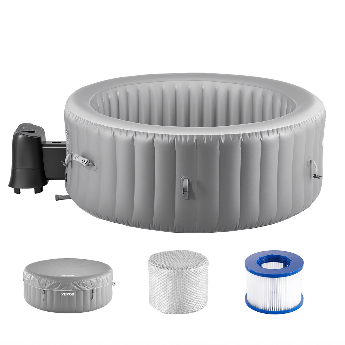 Spa Gonflable 4 Places avec 120 Jets AirJet et Chauffage Intégré