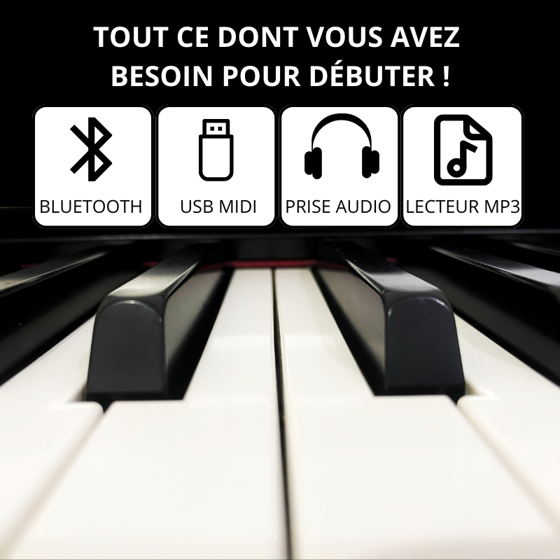 Piano numérique 88 Touches pour Débutants